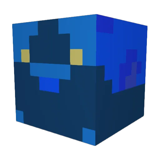 rogue_robot4725 Minecraft avatar head, 3D render