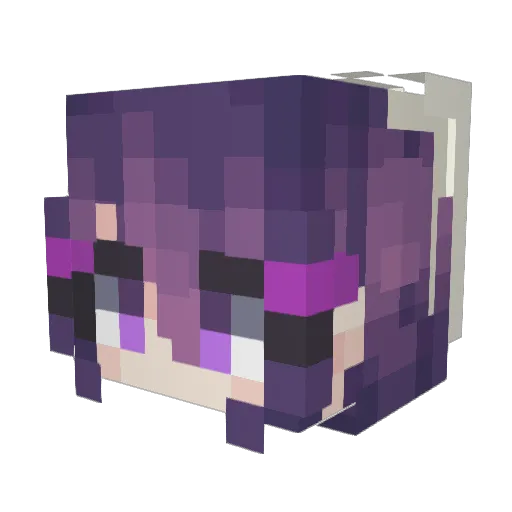 roguelineage1 Minecraft avatar head, 3D render