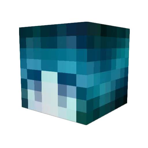 rokdam0514 Minecraft avatar head, 3D render