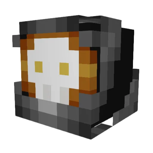 roki22 Minecraft avatar head, 3D render