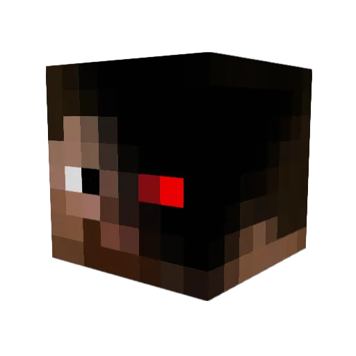 rokis88 Minecraft avatar head, 3D render