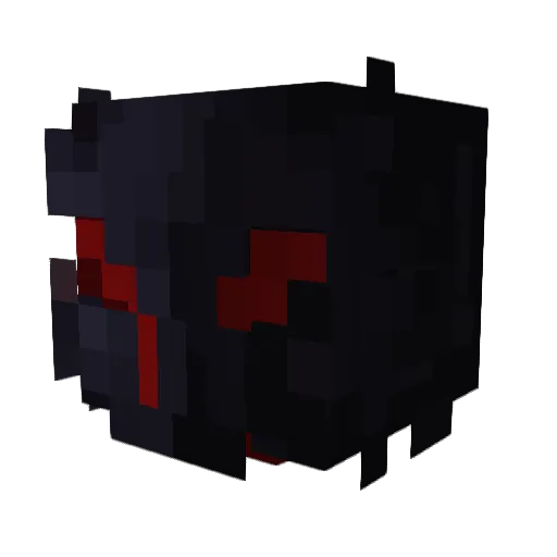 rokisko Minecraft avatar head, 3D render