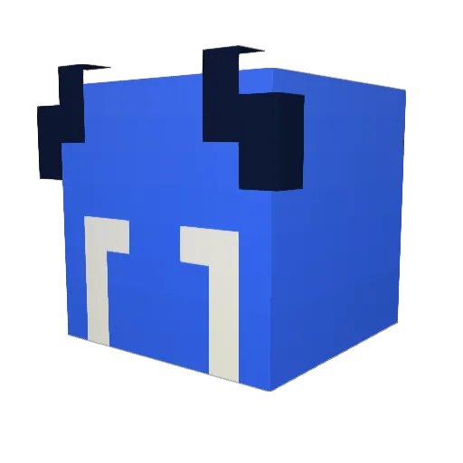 rokismaze Minecraft avatar head, 3D render