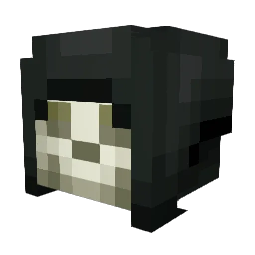 rokkkz Minecraft avatar head, 3D render