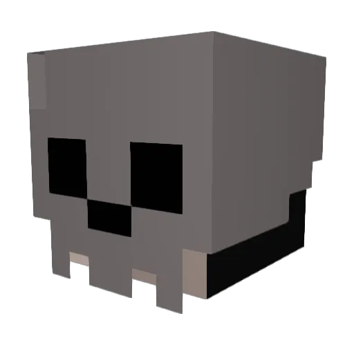 roko1333 Minecraft avatar head, 3D render
