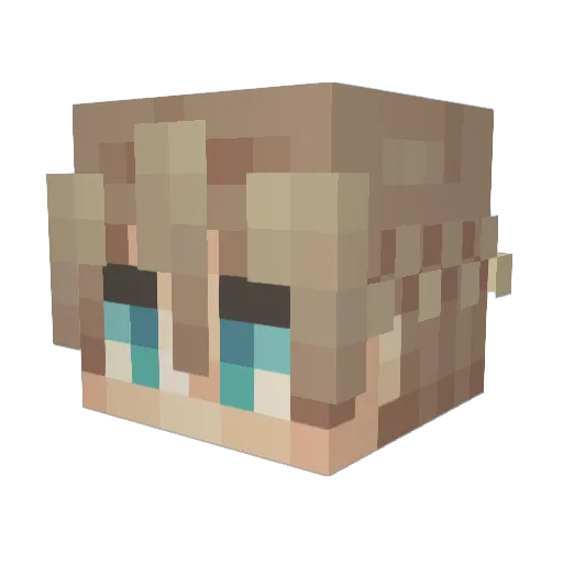 roko305 Minecraft avatar head, 3D render