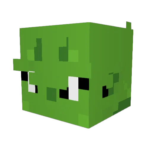 rokualltime Minecraft avatar head, 3D render