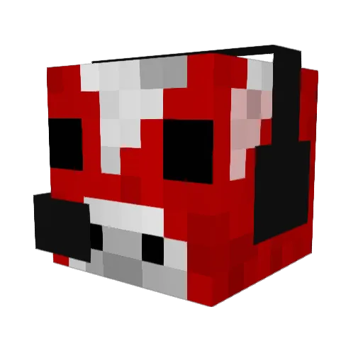 rolbosse Minecraft avatar head, 3D render