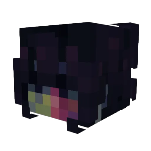 rollthe_dice Minecraft avatar head, 3D render