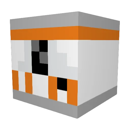 rollyboi27 Minecraft avatar head, 3D render