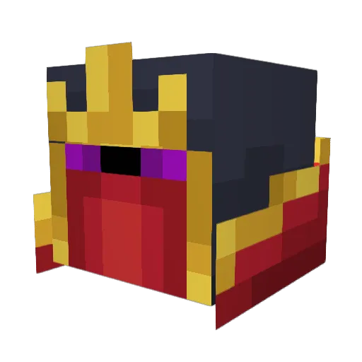 romain_xehal Minecraft avatar head, 3D render