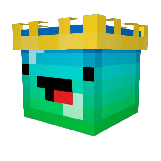 romanrags Minecraft avatar head, 3D render