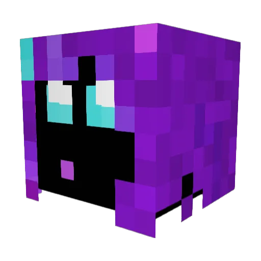 romashka123 Minecraft avatar head, 3D render