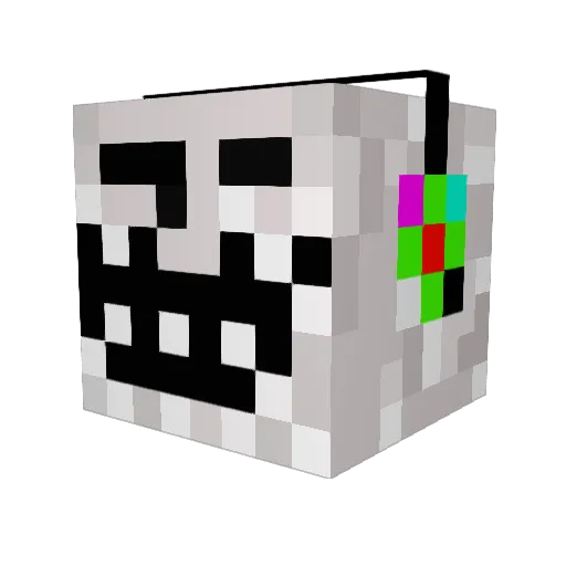 rome_93 Minecraft avatar head, 3D render