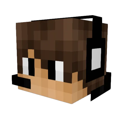 romeo10a1 Minecraft avatar head, 3D render