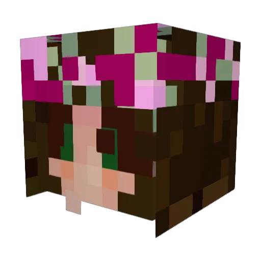 romeo84 Minecraft avatar head, 3D render