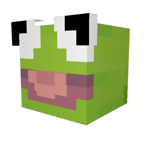 romitzz_ Minecraft avatar head, 3D render