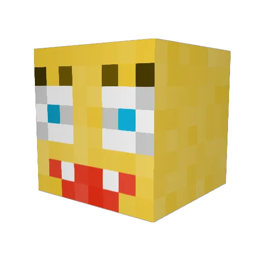 romodawg Minecraft avatar head, 3D render