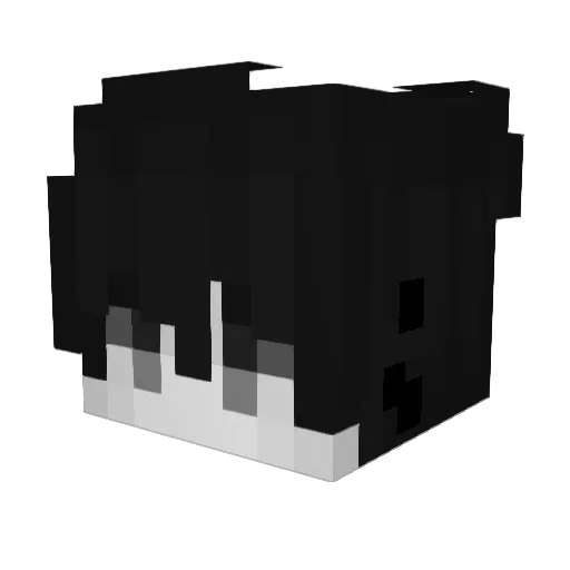 romualdi Minecraft avatar head, 3D render