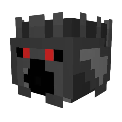 ron0500 Minecraft avatar head, 3D render