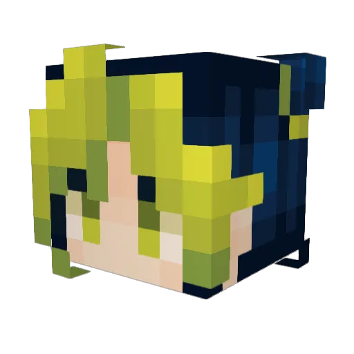 ronaldoroblox13 Minecraft avatar head, 3D render