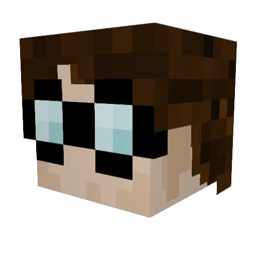 ronanaaron11 Minecraft avatar head, 3D render