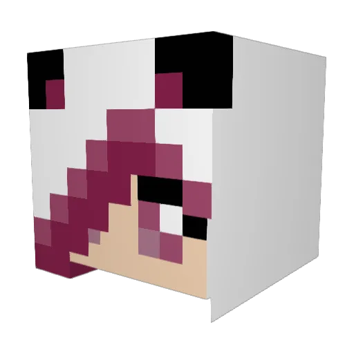 ronigindi Minecraft avatar head, 3D render