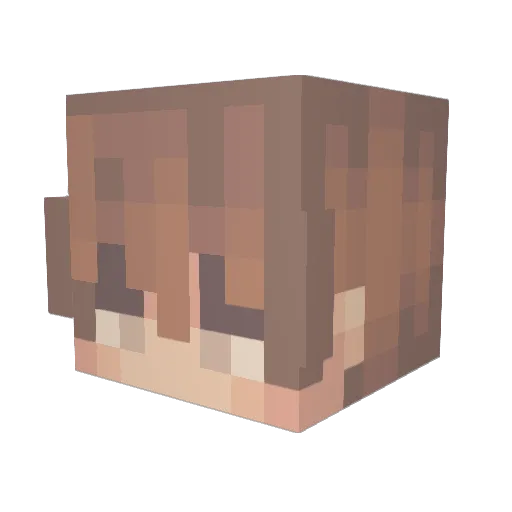 ronit_2010 Minecraft avatar head, 3D render