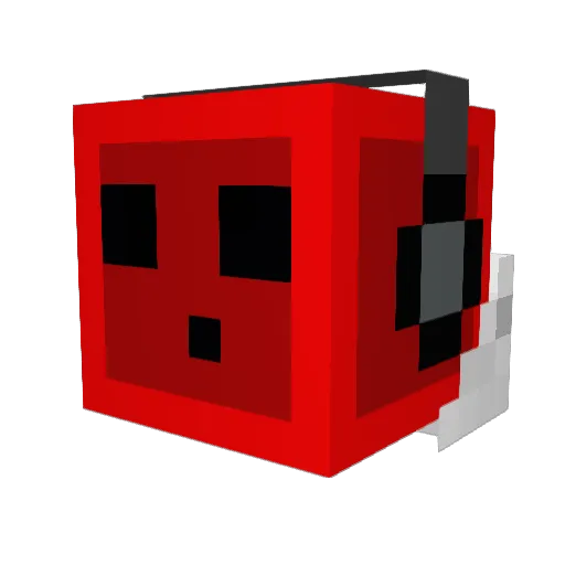 ronitpatel Minecraft avatar head, 3D render