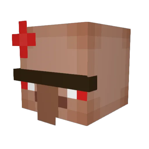 ronja56 Minecraft avatar head, 3D render