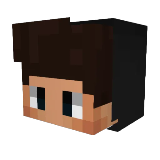 ronnie05 Minecraft avatar head, 3D render