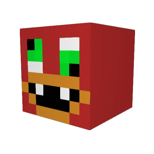 ronnie_levrone Minecraft avatar head, 3D render