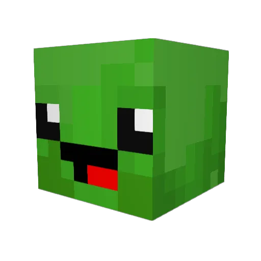 ronnie_vv Minecraft avatar head, 3D render