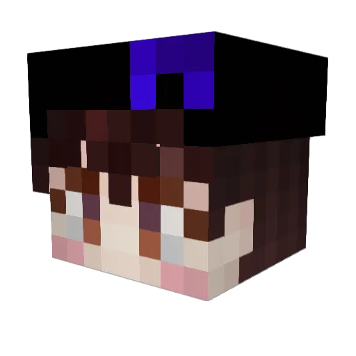 rony0304 Minecraft avatar head, 3D render