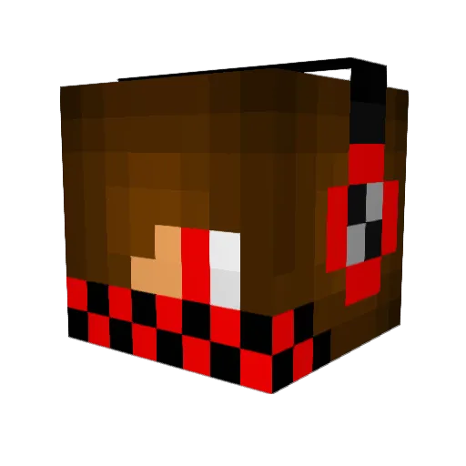rony2010095 Minecraft avatar head, 3D render