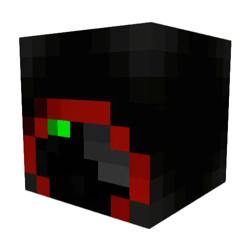 rooks999 Minecraft avatar head, 3D render