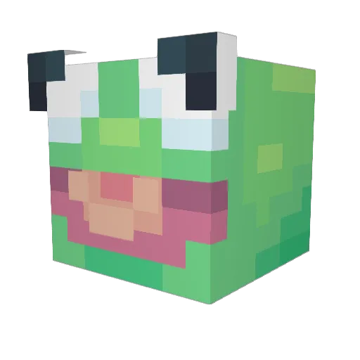 rookythread13 Minecraft avatar head, 3D render