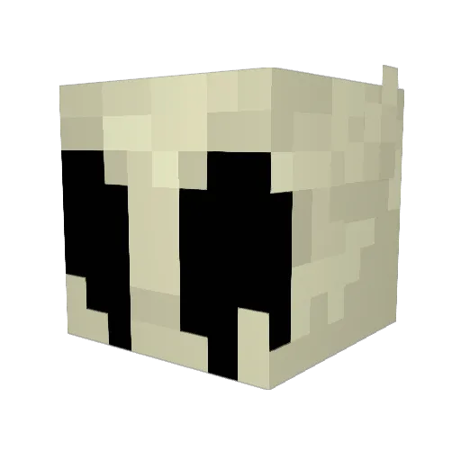 roorotin Minecraft avatar head, 3D render