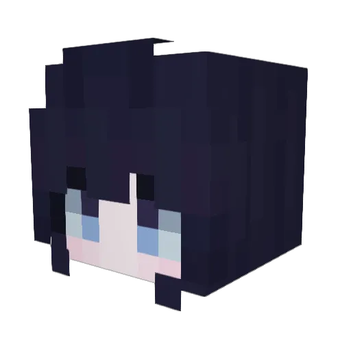 rooskiii0 Minecraft avatar head, 3D render
