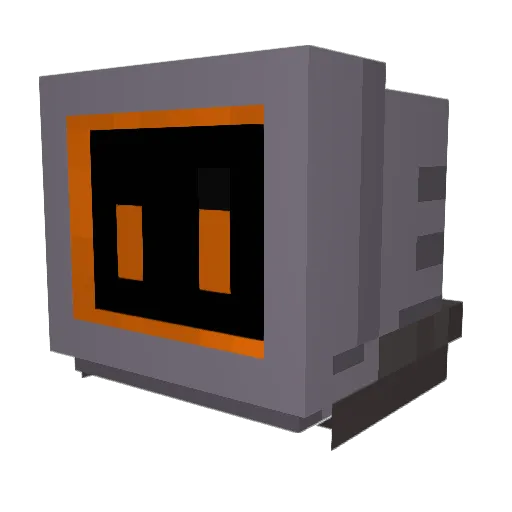 root_admin Minecraft avatar head, 3D render