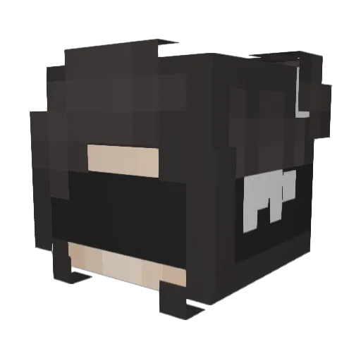 rootbree Minecraft avatar head, 3D render