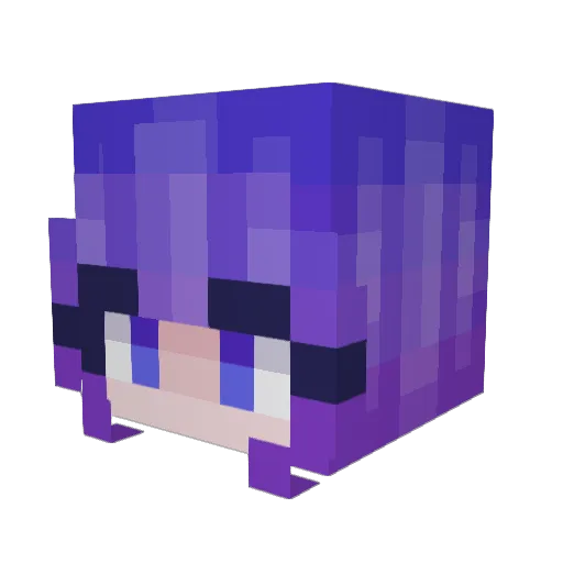 ropidon Minecraft avatar head, 3D render