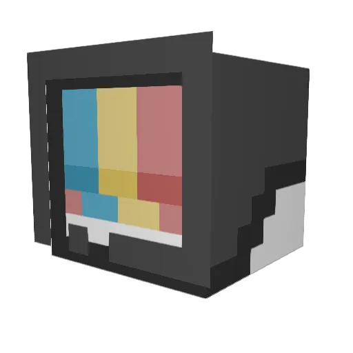 ropo1803 Minecraft avatar head, 3D render