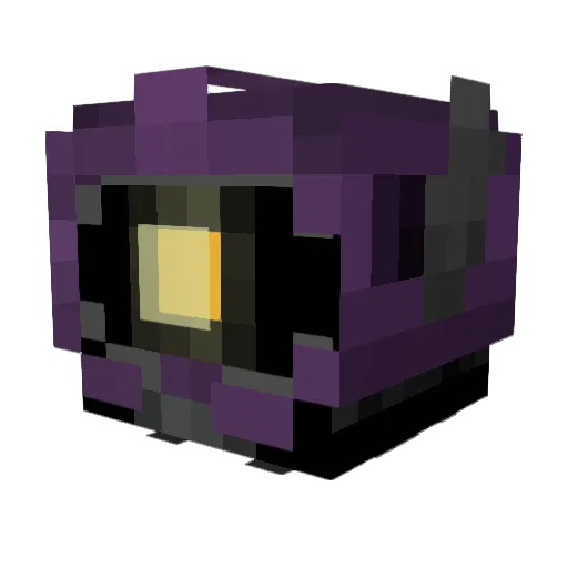 ropolloj Minecraft avatar head, 3D render