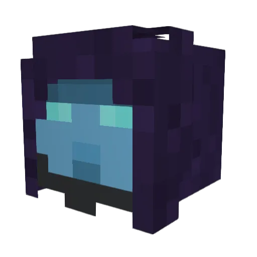 roppeli Minecraft avatar head, 3D render