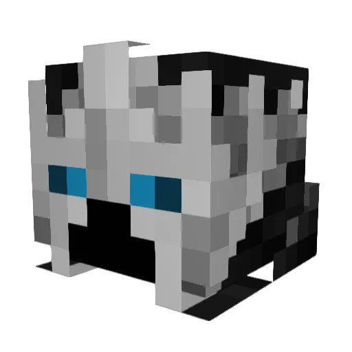 rordeus Minecraft avatar head, 3D render