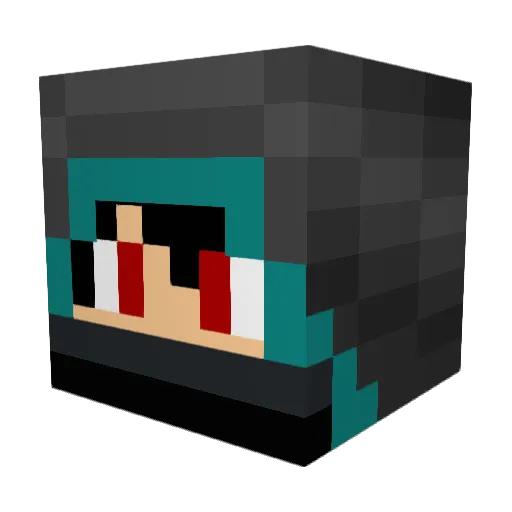 roro2222222 Minecraft avatar head, 3D render