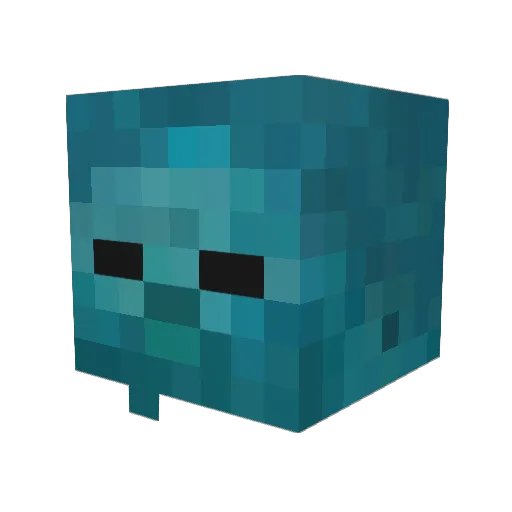 roro556 Minecraft avatar head, 3D render