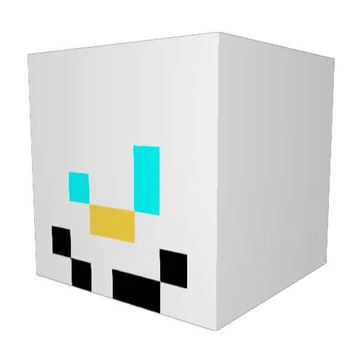 roroshim10 Minecraft avatar head, 3D render