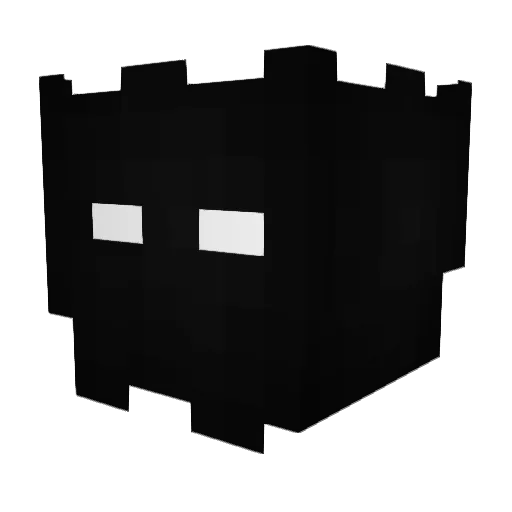 rorr Minecraft avatar head, 3D render